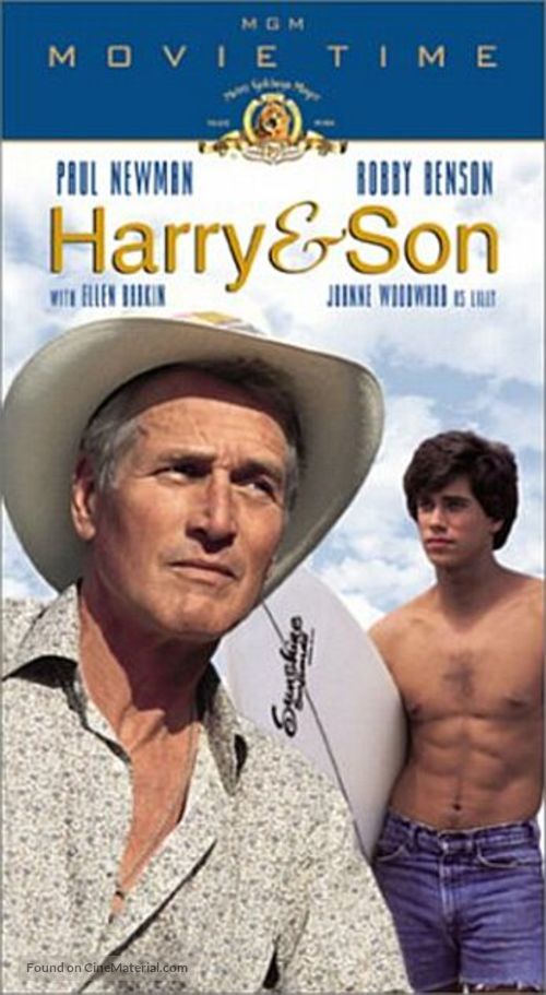 Harry &amp; Son - VHS movie cover