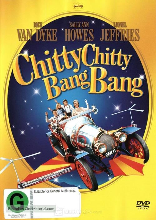 Chitty Chitty Bang Bang - New Zealand DVD movie cover