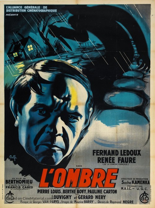 L&#039;ombre - French Movie Poster