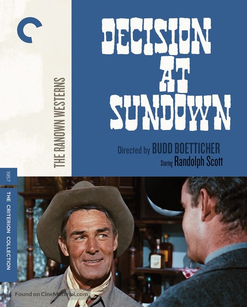 Decision at Sundown - Blu-Ray movie cover