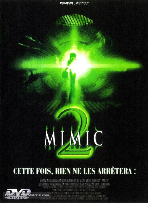 Mimic 2 - French DVD movie cover