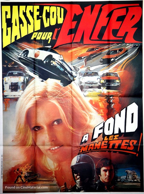 Daredevil Drivers - French Movie Poster