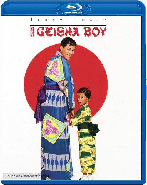 The Geisha Boy - Blu-Ray movie cover