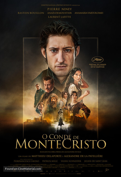 Le Comte de Monte-Cristo - Brazilian Movie Poster