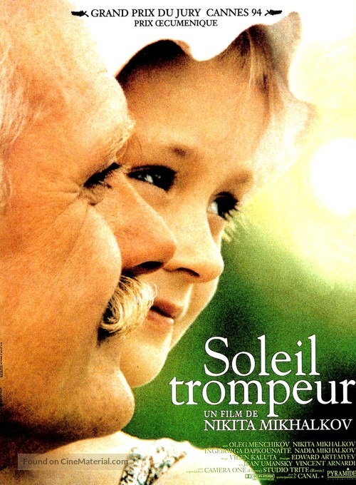 Utomlyonnye solntsem - French Movie Poster