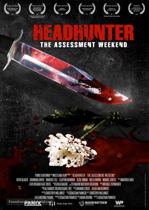 Headhunter: The Assessment Weekend - German Movie Poster