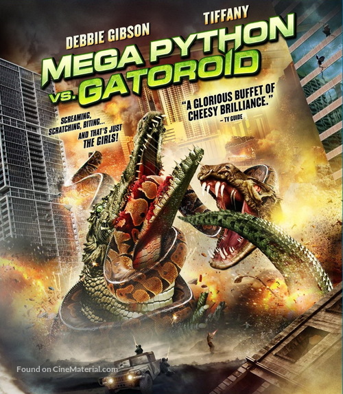 Mega Python vs. Gatoroid - Blu-Ray movie cover