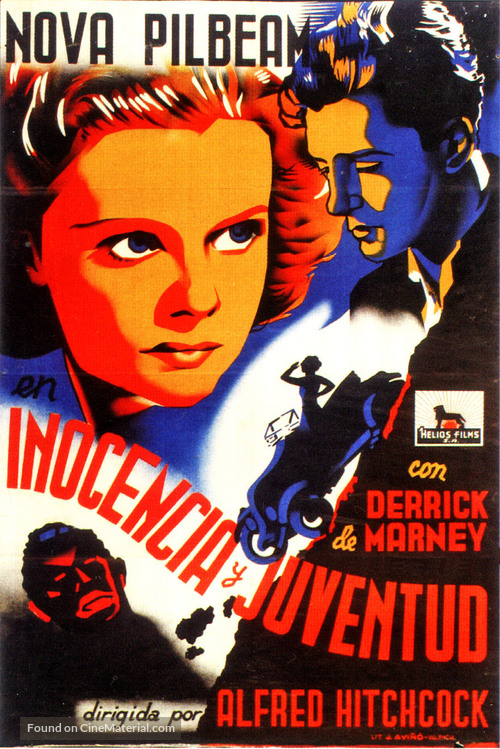 Young and Innocent - Spanish Movie Poster