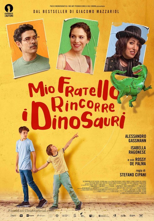 Mio fratello rincorre i dinosauri - Italian Movie Poster