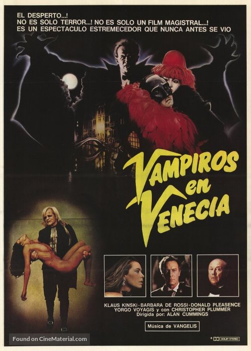 Nosferatu a Venezia - Mexican Movie Poster