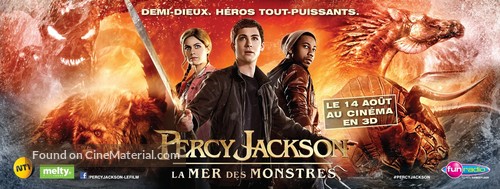 Percy Jackson: Sea of Monsters - French Movie Poster