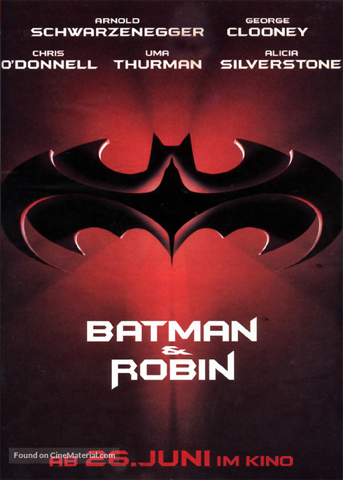 Batman And Robin - German Movie Poster