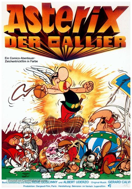 Ast&eacute;rix le Gaulois - German Movie Poster