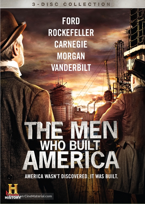 &quot;The Men Who Built America&quot; - DVD movie cover