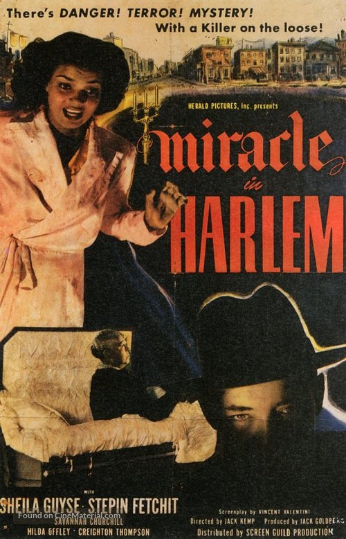 Miracle in Harlem - Theatrical movie poster