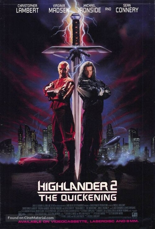 Highlander II: The Quickening - Movie Poster