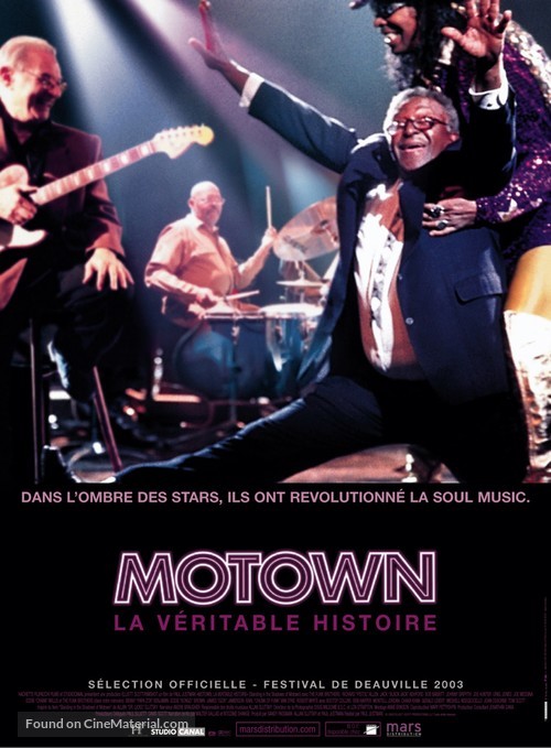 Standing in the Shadows of Motown - French Movie Poster
