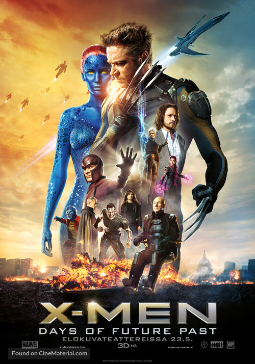 X-Men: Days of Future Past - Finnish Movie Poster