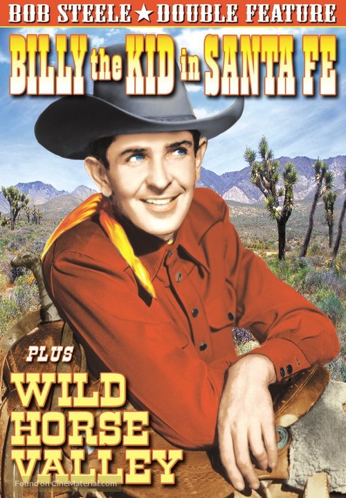 Billy the Kid in Santa Fe - DVD movie cover