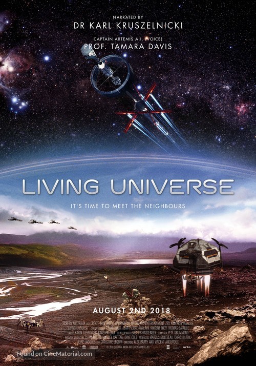 Living Universe - Australian Movie Poster