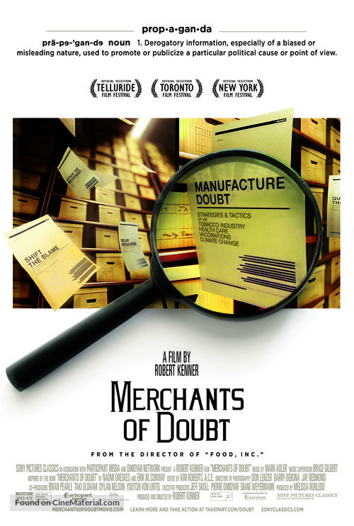 Merchants of Doubt - Movie Poster