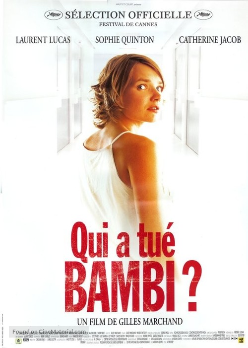 Qui a tu&eacute; Bambi? - French Movie Poster