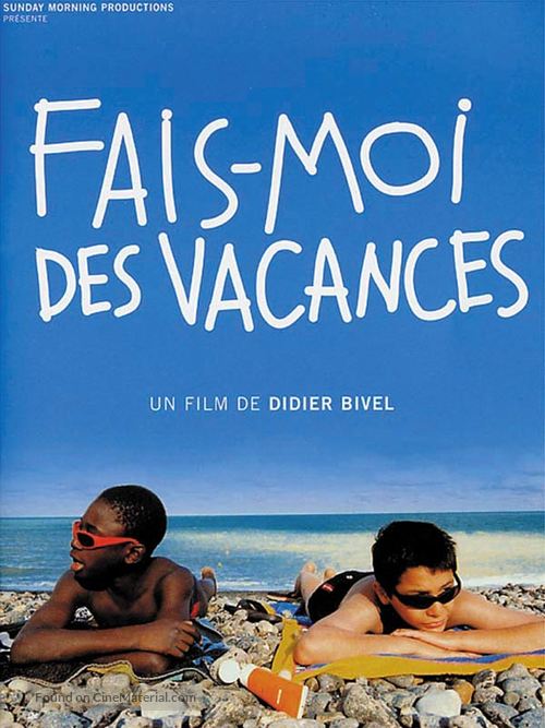 Fais-moi des vacances - French DVD movie cover