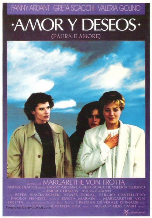 Paura e amore - Spanish Movie Poster