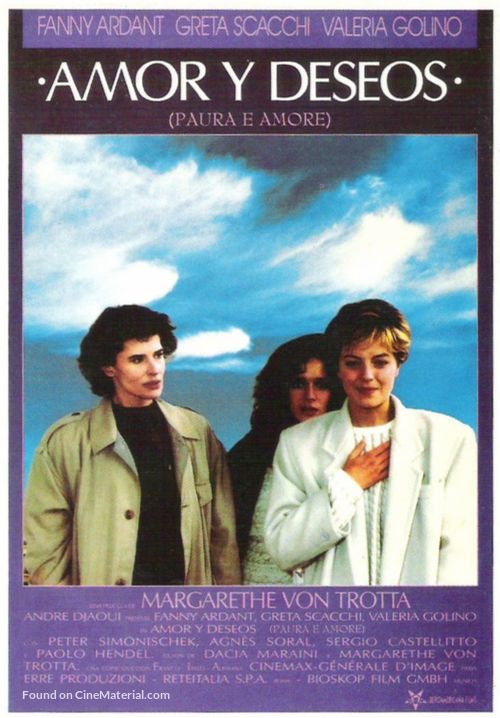 Paura e amore - Spanish Movie Poster