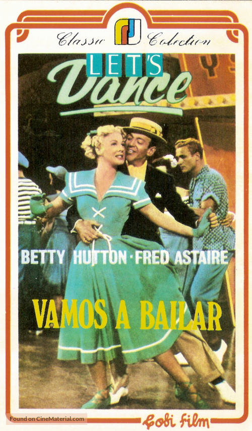 Let&#039;s Dance - Argentinian VHS movie cover