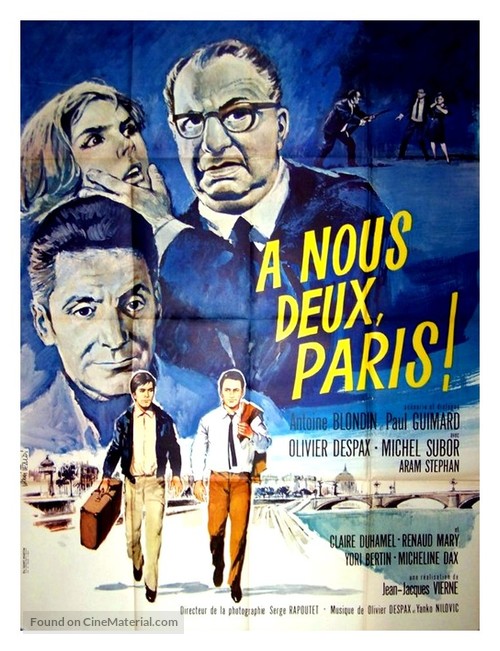 A nous deux, Paris! - French Movie Poster