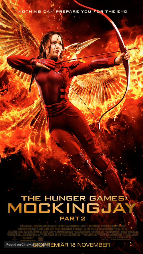 The Hunger Games: Mockingjay - Part 2 - Swedish Movie Poster