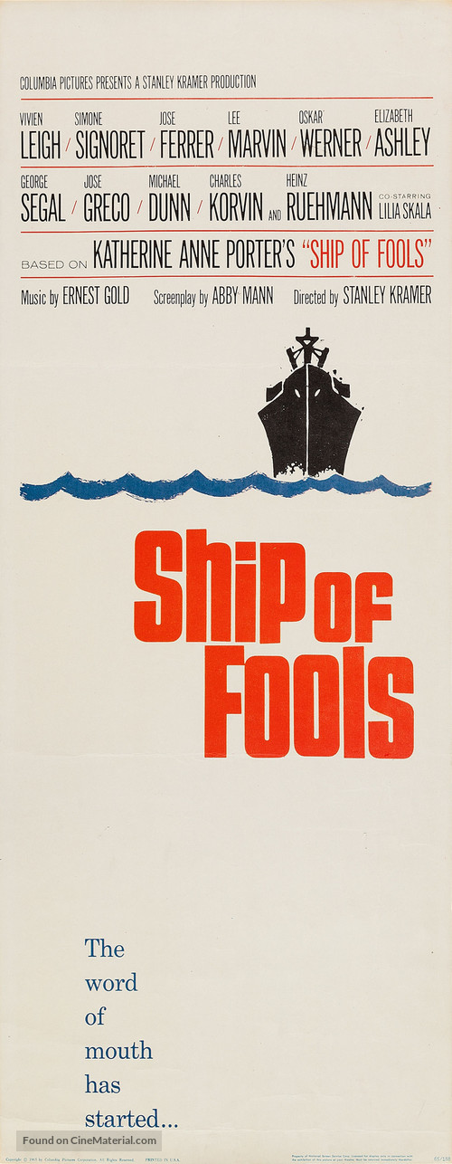 Ship of Fools - Movie Poster