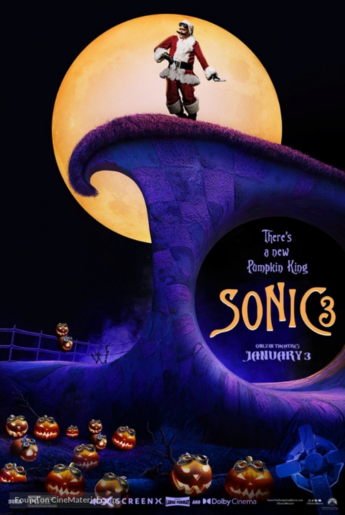 Sonic the Hedgehog 3 - Indian Movie Poster