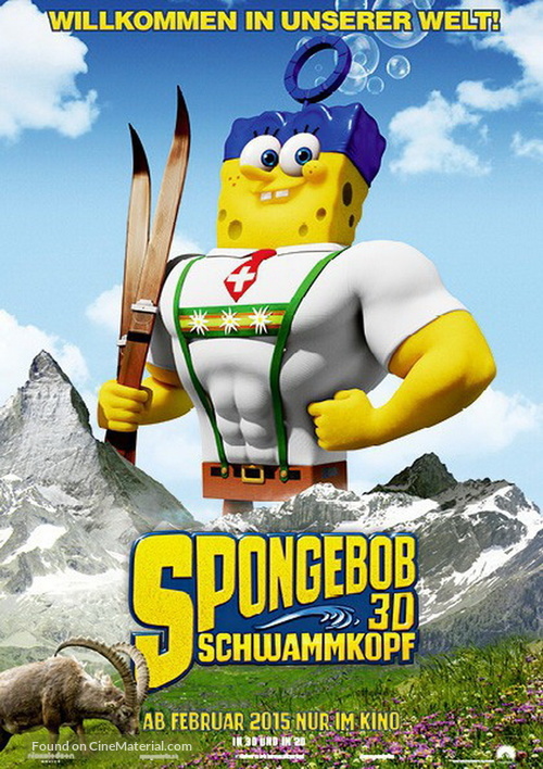 The SpongeBob Movie: Sponge Out of Water - Swiss Movie Poster