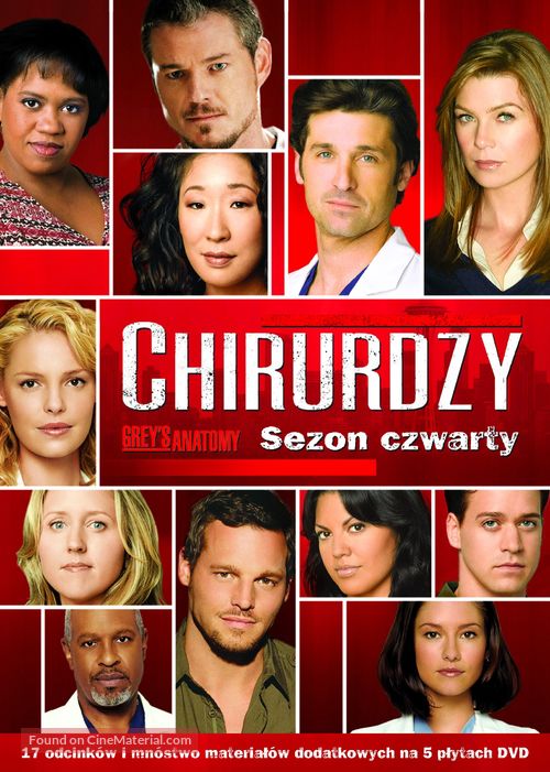 &quot;Grey&#039;s Anatomy&quot; - Polish Movie Cover