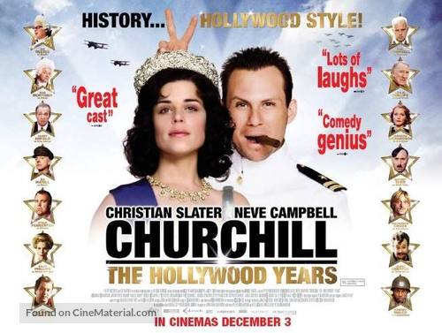 Churchill: The Hollywood Years - British Movie Poster