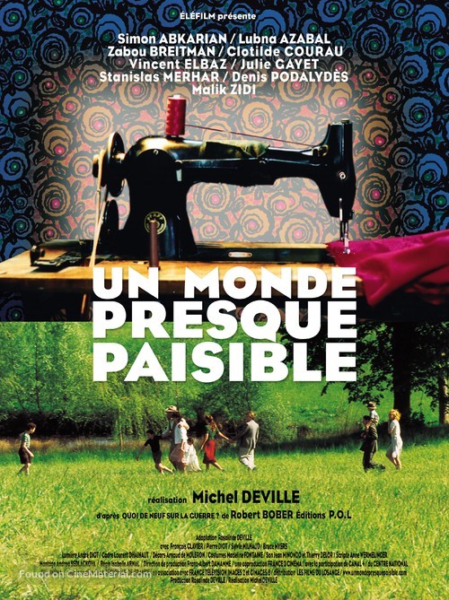 Un monde presque paisible - French Movie Poster