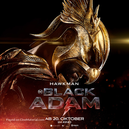 Black Adam - German Movie Poster