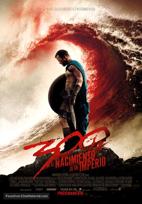 300: Rise of an Empire - Argentinian Movie Poster