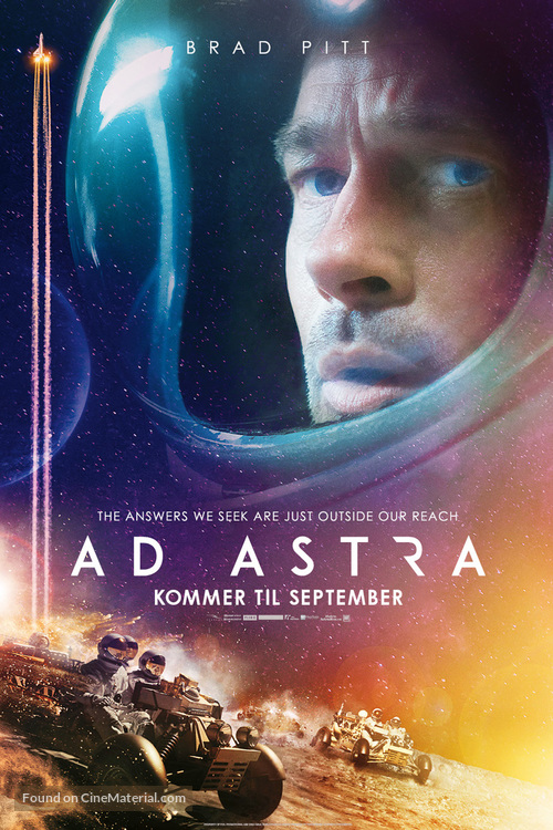 Ad Astra - Danish Movie Poster