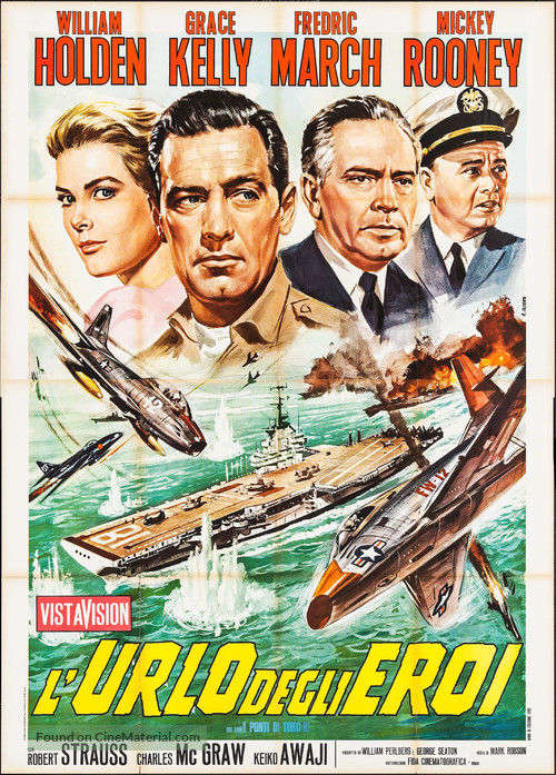 The Bridges at Toko-Ri - Italian Movie Poster