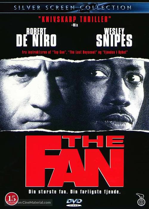 The Fan - Danish DVD movie cover