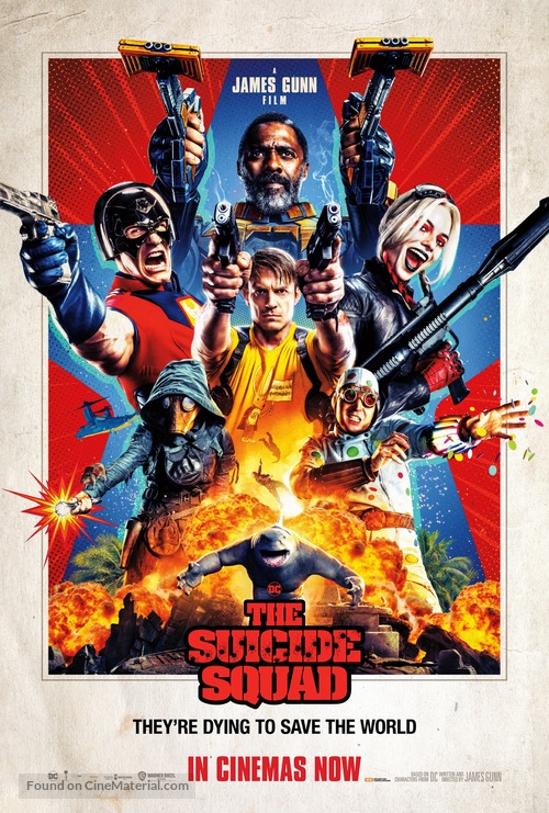The Suicide Squad - Singaporean Movie Poster
