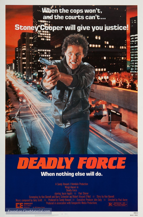 Deadly Force - Movie Poster