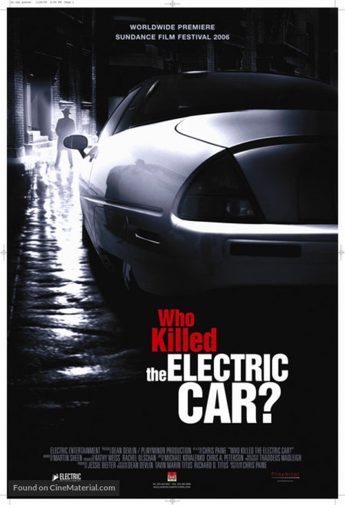 Who Killed the Electric Car? - poster