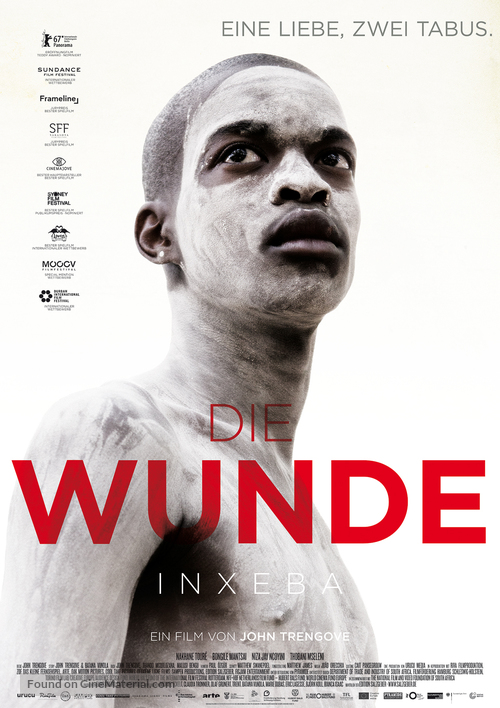 Inxeba - German Movie Poster
