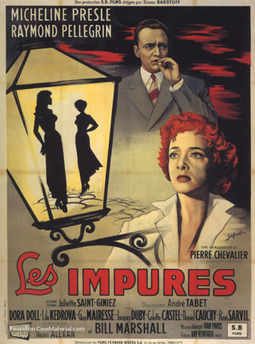 Impures, Les - French Movie Poster