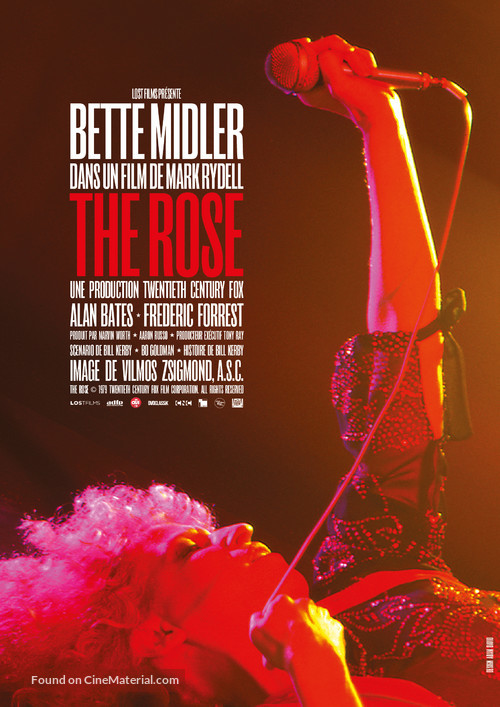 The Rose - French Re-release movie poster