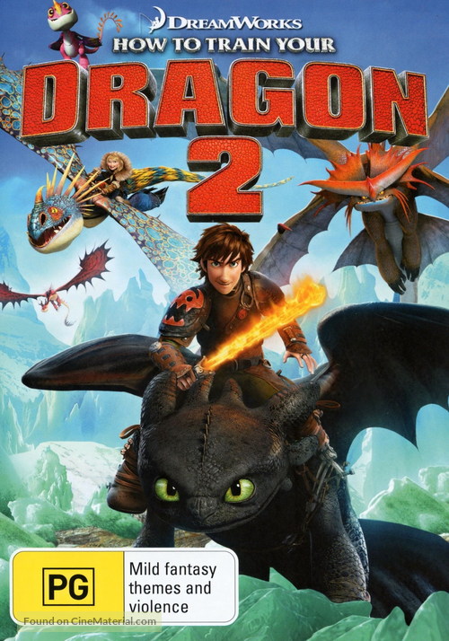 How to Train Your Dragon 2 - Australian DVD movie cover